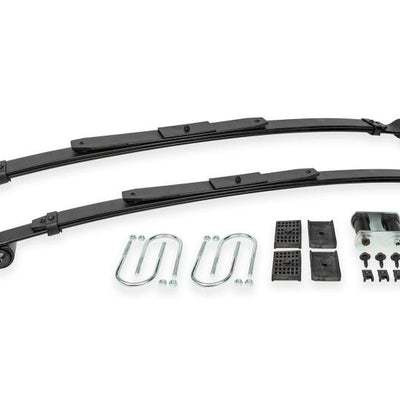 BMR 67-69 GM F-Body / 68-74 X-Body 3in Drop Rear Lowering Leaf Springs w/ Install Kit - Black