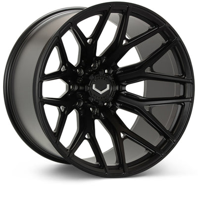 Vossen VFX-03 22x9.5 - 6x135 - ET30 - Deep - 87.1 - Satin Black Wheel