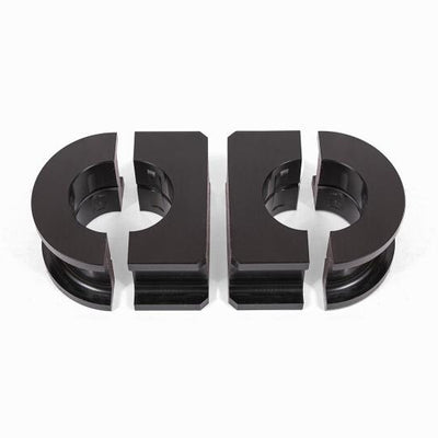 BMR Universal 1.25in Delrin Bushing Kit (For Billet Sway Bar Mounts) - Black