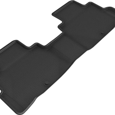 3D MAXpider 19-21 Nissan Murano Kagu 2nd Row Floormats - Black