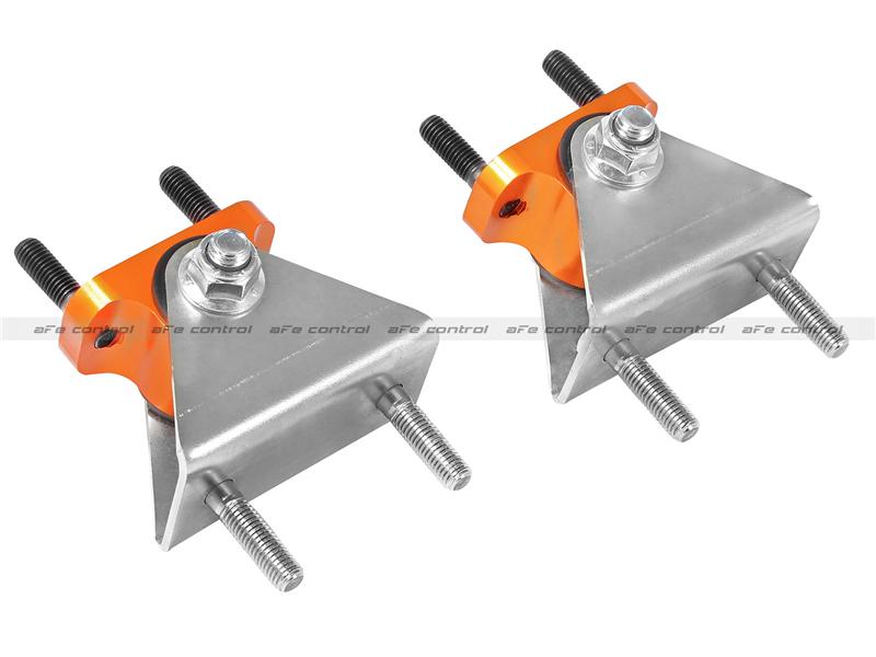 aFe Control PFADT Series Transmission Mount Set; Chevrolet Corvette (C6) 05-13 Orange