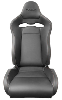 Sparco Seat SPX Leather/Alcantara Black - Left