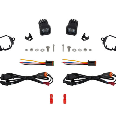 Diode Dynamics 21-24 Nissan Armada SSC1 LED Fog Light Kit (6000K) White SAE Fog - Cool White