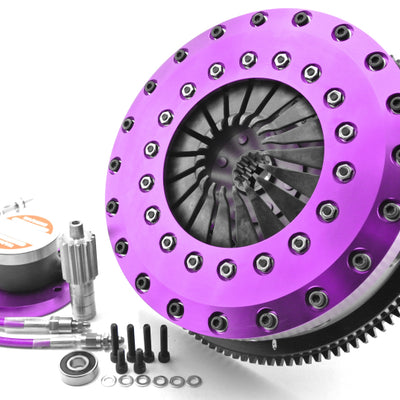 XClutch 93-95 Toyota Supra Twin Turbo 3.0L 9in Twin Solid Organic Clutch Kit