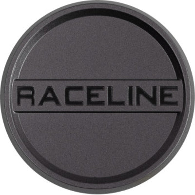 Raceline Center Cap - 4X137/156 - Gloss Black w/Decal Pack