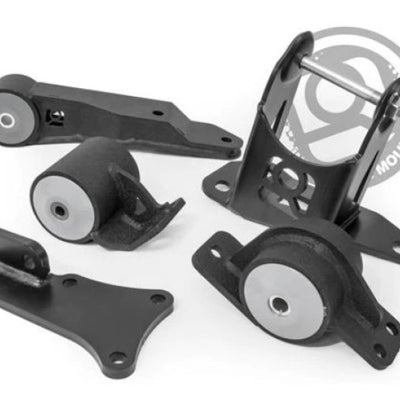 Innovative 00-07 Honda Insight K-Series Black Steel Mounts 85A Bushings (K24 Engine and K20 Trans)