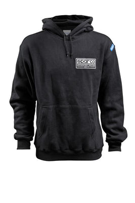 Sparco Sweatshirt Hooded Heritage Blk Xx