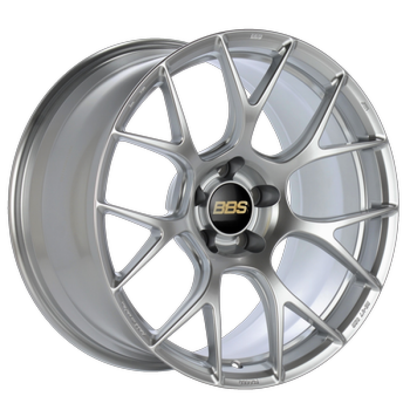 BBS RE-V7 18x9.5 5x112 ET40 Diamond Silver Wheel -82mm PFS/Clip Required
