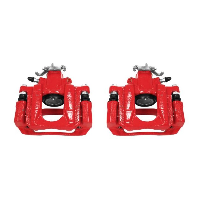 Power Stop 08-16 Chrysler Town & Country Rear Red Calipers w/Brackets - Pair