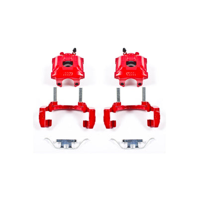 Power Stop 01-06 BMW M3 Rear Red Calipers - Pair