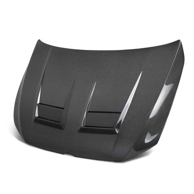 Seibon 2022-2023 Volkswagen Golf GTI/R DV-Style Carbon Fiber Hood