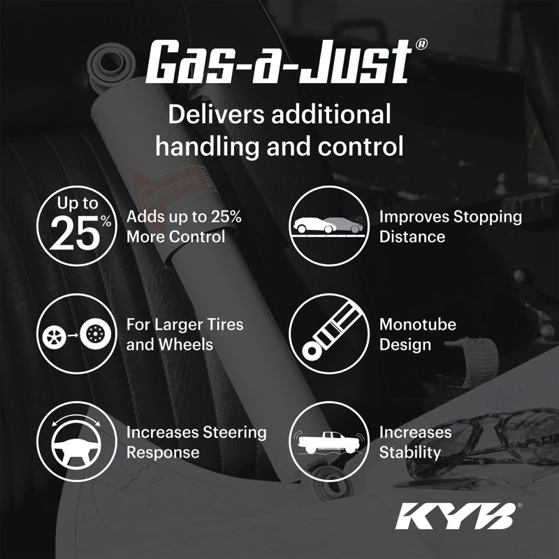 KYB 19-24 Chevrolet Silverado 1500 Trail Boss w/ Factory Lift Gas-a-Just Strut - Front