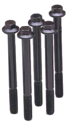 ARP M12 x 1.75 x 30 hex black oxide bolts