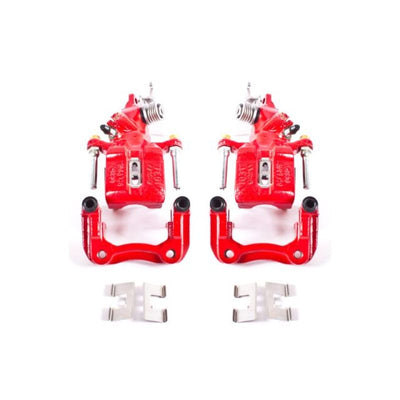 Power Stop 04-08 Acura TSX Rear Red Calipers w/Brackets - Pair
