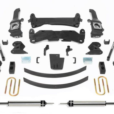 Fabtech 05-14 Toyota Tacoma 4WD/ 2WD 6 Lug Models Only 6in Basic Sys w/Rr Dlss Shks
