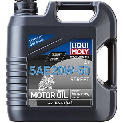 LIQUI MOLY 4L Motorbike 4T SAE 20W50 Street