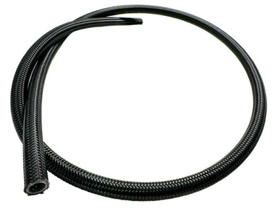 Fuelab Black Nylon Stainless Steel Braided PTFE Hose - 12AN - 20ft