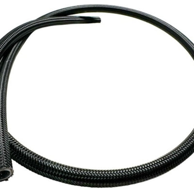 Fuelab Black Nylon Stainless Steel Braided PTFE Hose - 12AN - 6ft