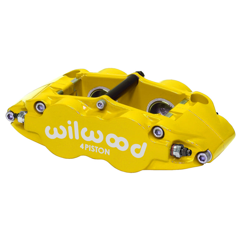 Wilwood caliper FNSL4R 1.38/1.38 .950 rotor yellow