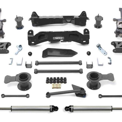 Fabtech 10-13 Toyota FJ 4WD 6in Basic Sys w/Rr Dlss Shks