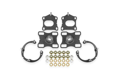 BMR Suspension 11-14 Ford Mustang Caster/Camber Plates - Black Hammertone