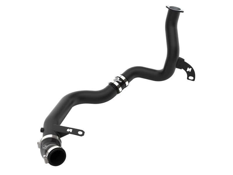 aFe 19-22 Hyundai Veloster N BladeRunner 2-1/4in to 2-1/2in Aluminum Hot Charge Pipe - Black