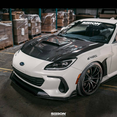 Seibon 22-23 Subaru BRZ MB-Style Carbon Fiber Front Lip