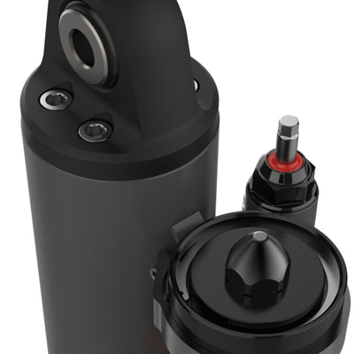 Fox 3.5 Factory Race 3/4in Shaft 5-Tube External Bypass 14in Piggyback Shock - Right