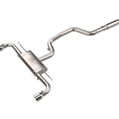 aFe 22-24 Volkswagen GTI MACH Force-Xp 3 to 2-1/2 IN Stainless Steel Cat-Back Exhaust w/Polished Tip