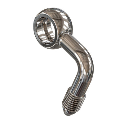 Goodridge 90 Deg Side Banjo Adaptor for 3/8 or M10 Bolt