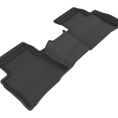 3D MAXpider 2016-2020 Toyota Prius/Prius Prime Kagu 2nd Row Floormats - Black