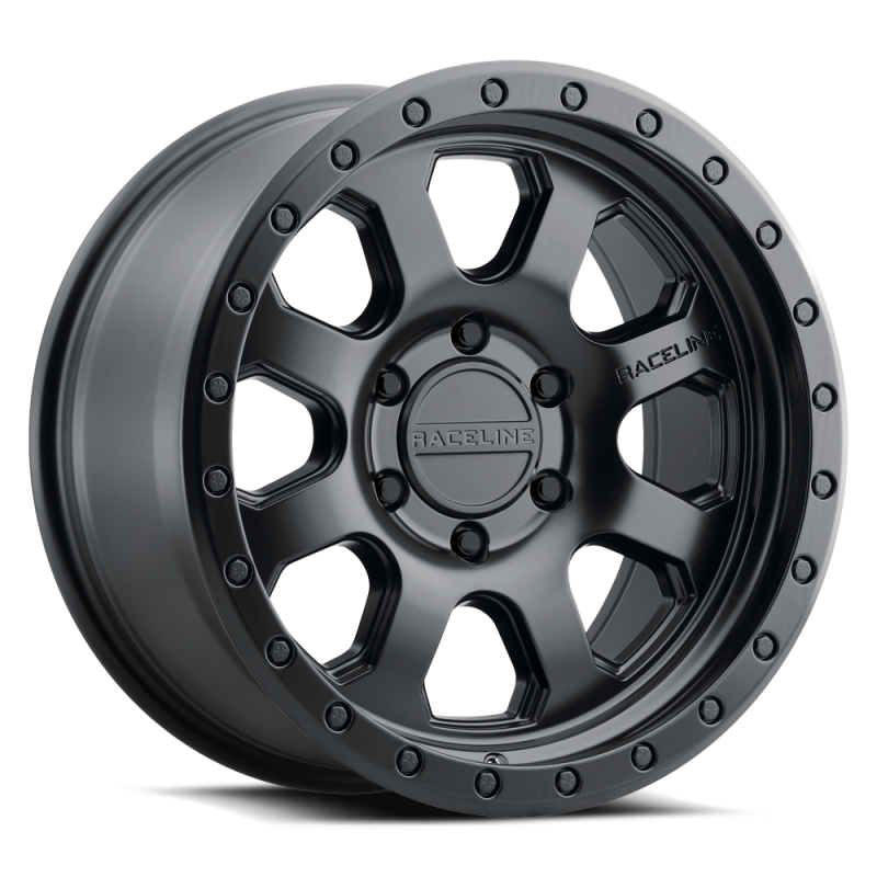 Raceline 959B Avenger 2.0 18x9 / ET0 / 130.81mm Hub Bore / 8X180 - Satin Black