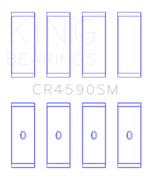 King Engine Bearings Audi Amb/Aum/Alt/Awa/Blr (Size +1.0mm) Connecting Rod Bearing Set