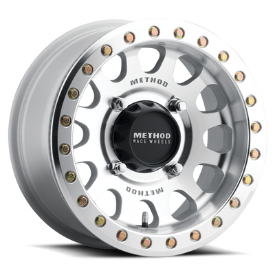 Method MR401 UTV Beadlock 15x7 +38mm Offset 6 x 139.7 BP 81.80mm CB Raw Machined Wheel w/ BH-H24100