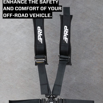 PRP 5.2 Harness(Cam-Lock, SFI Rated) - Black