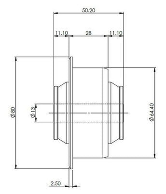 SuperPro VW MQB Front LCA Inner Rear Bushing Set for Alloy Subframe