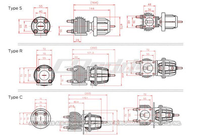 GReddy Type R08 Wastegate 0.8-1.2 KG/CM2)