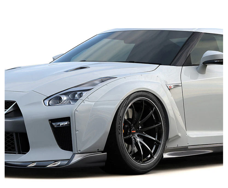 GReddy 2017+ Nissan GTR R35 GRacer Front Over-Fender Set