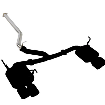 Remark 22+ Subaru WRX (VB) Sports Touring Spec - 4in. SS Quad Tips (Non-Resonated)