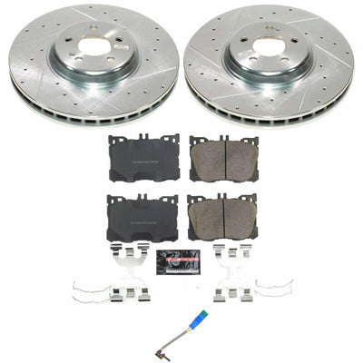 Power Stop 22-23 Mercedes-Benz E53 AMG Front Z23 Evolution Brake Kit