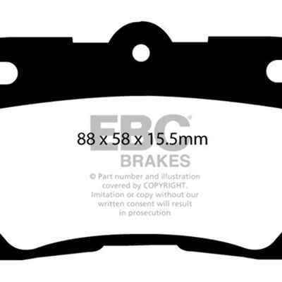 EBC S20 Brake Pad and Rotor Kit
