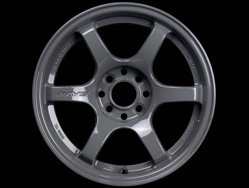Gram Lights 57DR 15x8.0 +35 4x100 Glossy Gray Wheel