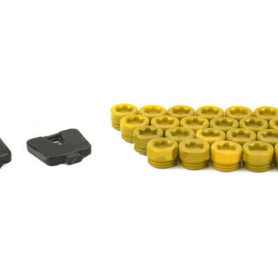 Wheel Mate SR45R Caps Set of 20 - Yellow