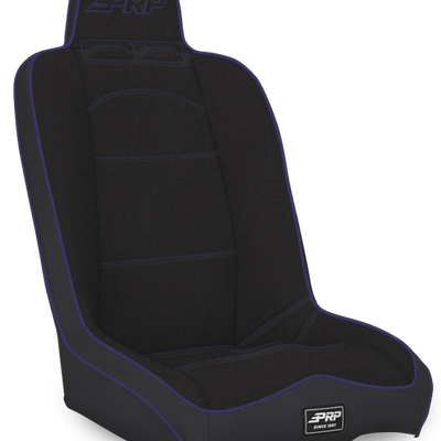 PRP Daily Driver High Back Suspension Seat- Black/Purple Tweed