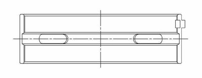 ACL Toyota/Lexus 2JZGE/2JZGTE 3.0L 0.025 Oversized High Performance Main Bearing Set