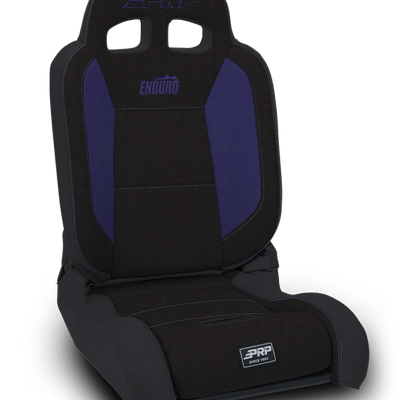 PRP EnduroDaily Reclining Suspension Seat - Black/Purple Tweed - Driver