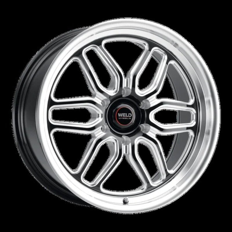 Weld Laguna 6 Drag 17x10in / 6x139.7 BP / ET25 / BS 6.48 / CB 106.1 Gloss Black Wheel