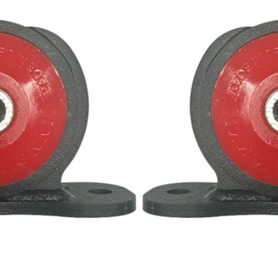 Innovative Mounts 96-06 Jeep Wrangler TJ Polyurethane Engine Mount Kit - 75A Bushings