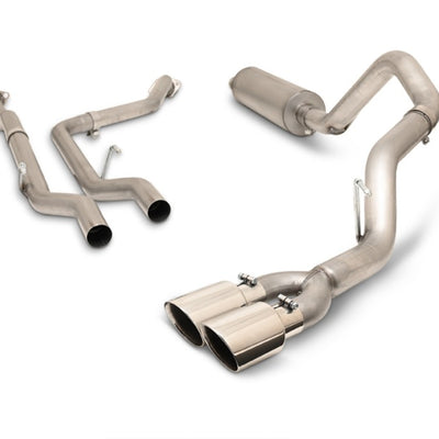Gibson 2022 Toyota Tundra 3.5L-T V6 5.5ft bed 2.5in Cat-Back Dual Sport Exhaust - Stainless