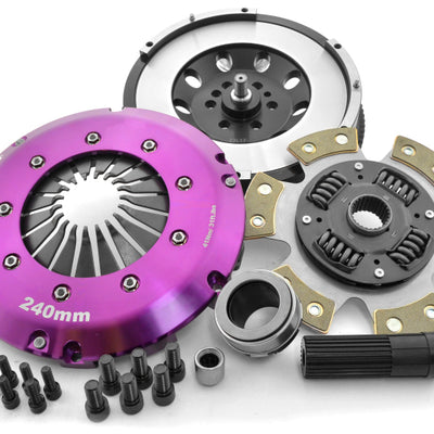 XClutch 11-13 BMW 335is Base 3.0L Stage 2R Extra HD Sprung Ceramic Clutch (6 Bolt/PB in Input Shaft)